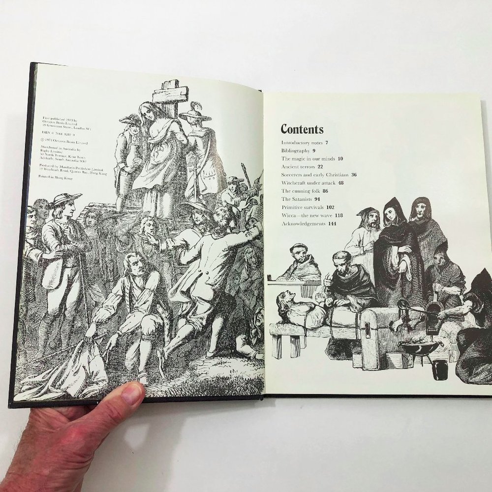 Witchcraft: The Story of Man's Quest for the Supernatural Eric Maple 1st 1973 HC - Picture 6 of 7
